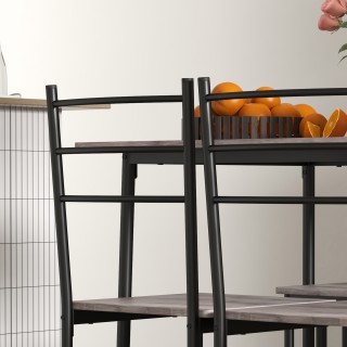 HOMCOM Σετ τραπέζι και καρέκλα 5 τεμαχίων που εξοικονομεί χώρο με ο... HOMCOM Σετ τραπέζι και καρέκλα 5 τεμαχίων που εξοικονομεί χώρο με ο...