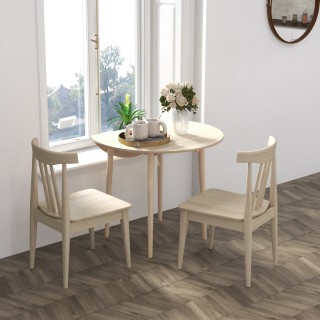 HOMCOM Μοντέρνο Πτυσσόμενο Τραπέζι κουζίνας και σαλονιού, σε μοριοσ... HOMCOM Μοντέρνο Πτυσσόμενο Τραπέζι κουζίνας και σαλονιού, σε μοριοσ...