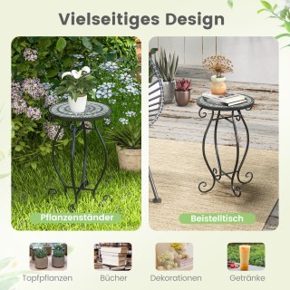 Costway Κομψό Βοηθητικό Τραπέζι με Κεραμική Επιφάνεια και Μεταλλικ... Costway Κομψό Βοηθητικό Τραπέζι με Κεραμική Επιφάνεια και Μεταλλικ...