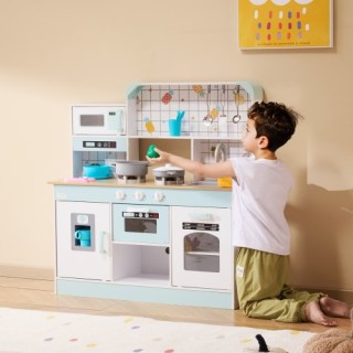Παιδική Κουζίνα VEVOR με 24 Αξεσουάρ - Λευκή ZTCFWJTZBSYTDP0TCV9 Παιδική Κουζίνα VEVOR με 24 Αξεσουάρ - Λευκή ZTCFWJTZBSYTDP0TCV9
