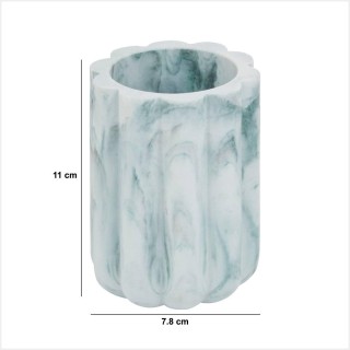 5FIVE Simply smart Ποτηροθήκη για Οδοντόβουρτσες Marby με εφέ Λευκο...