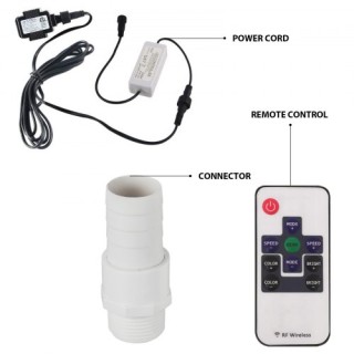 VEVOR Ανοξείδωτος Καταρράκτης Πισίνας με LED 17.7x4.5x3.1 εκ. PQSB... VEVOR Ανοξείδωτος Καταρράκτης Πισίνας με LED 17.7x4.5x3.1 εκ. PQSB...