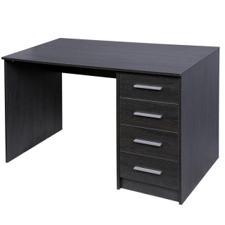 BAKAJI Γραφείο με Συρταριέρα 4 Συρτάρια Τραπέζι Υπολογιστή Ξύλο Γκ... BAKAJI Γραφείο με Συρταριέρα 4 Συρτάρια Τραπέζι Υπολογιστή Ξύλο Γκ...