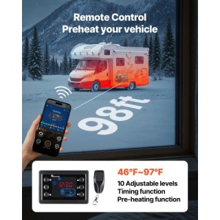 VEVOR Φορητός Αερόθερμος Πετρελαίου 8KW με Bluetooth και Τηλεχειρισ... VEVOR Φορητός Αερόθερμος Πετρελαίου 8KW με Bluetooth και Τηλεχειρισ...