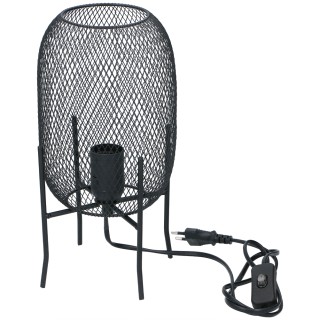 BAKAJI Μεταλλικό Επιτραπέζιο Φωτιστικό με Σπείρωμα E27 Βιομηχανικό ...