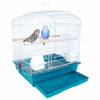 BAKAJI Πράσινο Κλουβί Πουλιών για Πτηνά Παπαγάλους 2 Ταΐστρες 46.5... BAKAJI Πράσινο Κλουβί Πουλιών για Πτηνά Παπαγάλους 2 Ταΐστρες 46.5...