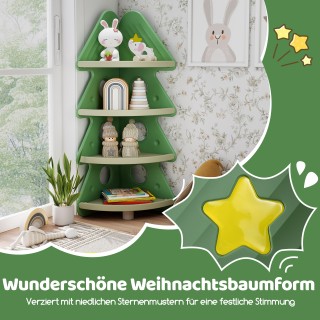 Costway Παιδική Γωνιακή Βιβλιοθήκη με Σχήμα Αστεριού, 4 Επιπέδων - ... Costway Παιδική Γωνιακή Βιβλιοθήκη με Σχήμα Αστεριού, 4 Επιπέδων - ...