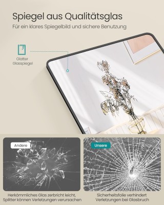 Ορθογώνιος Ολόσωμος Καθρέφτης με Μεταλλικό Πλαίσιο 120x40 cm Μαύρο ... Ορθογώνιος Ολόσωμος Καθρέφτης με Μεταλλικό Πλαίσιο 120x40 cm Μαύρο ...