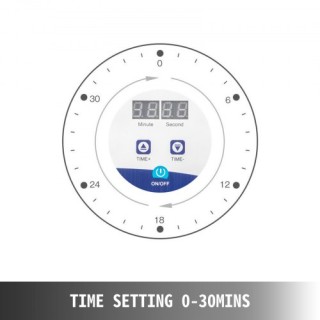 Καθαριστής Υπερήχων VEVOR 3L για Κοσμήματα QXJ3.2LSGLTQ00001V2 Καθαριστής Υπερήχων VEVOR 3L για Κοσμήματα QXJ3.2LSGLTQ00001V2