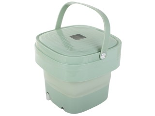 Φορητό Αναδιπλούμενο Πλυντήριο Ρούχων Ταξιδιού 40W  24,5 x 26,5 x 2...