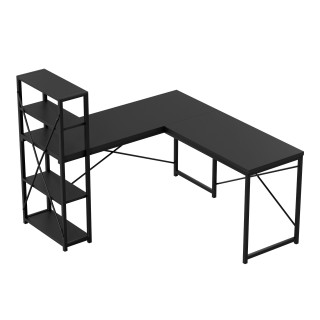 MarkAdler Γωνιακό Γραφείο Leader 5.9 Μαύρο 5903796018608