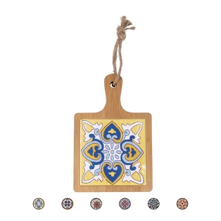 Villa DEste Ξύλινη Επιφάνεια Κοπής από Μπαμπού και Κεραμικό 195x13... Villa DEste Ξύλινη Επιφάνεια Κοπής από Μπαμπού και Κεραμικό 195x13...