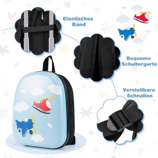 Costway Σετ Παιδικές Βαλίτσες με Ρόδες, Χειραποσκευή 16 και Σκληρό ...