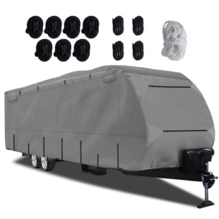 Costway Κάλυμμα προστασίας από μη υφαντό ύφασμα για τροχόσπιτο, 524... Costway Κάλυμμα προστασίας από μη υφαντό ύφασμα για τροχόσπιτο, 524...