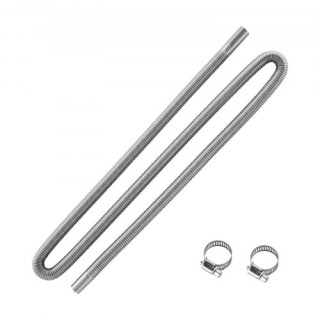 VEVOR Εύκαμπτος Σωλήνας Εξάτμισης από Ανοξείδωτο Ατσάλι 1980mm με 2...