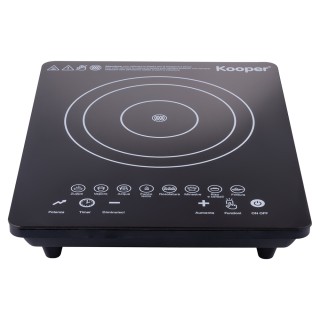 Kooper Μαύρη Επαγωγική Εστία με Οθόνη Αφής, 8 Αυτόματα Προγράμματα,...