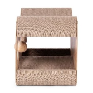 Petsi Ονυχοδρόμιο για γάτες, σπιτάκι/κρεβάτι από χαρτόνι με κρεμαστ...