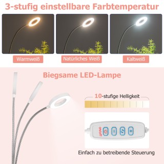 Costway Ροζ Φορητό Τραπέζι Μανικιούρ με Ηλεκτρικό Συλλέκτη Σκόνης Δ...