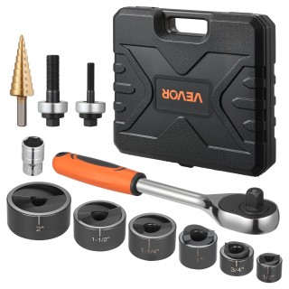 VEVOR Σετ Διάτρησης SLUG-Buster 12.7-50.8mm για Αλουμίνιο και Ήπιο ... VEVOR Σετ Διάτρησης SLUG-Buster 12.7-50.8mm για Αλουμίνιο και Ήπιο ...