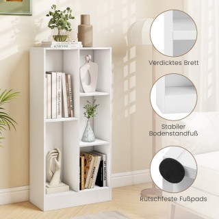 Costway Πρακτική Γοητεία Βιβλιοθήκης με 5 Ράφια - Πολυλειτουργικό ... Costway Πρακτική Γοητεία Βιβλιοθήκης με 5 Ράφια - Πολυλειτουργικό ...