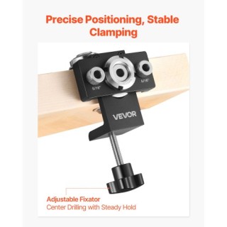VEVOR Σετ Οδηγού Πείρου με Αυτοκεντρούμενη Συσκευή Διάτρησης Ξυλουρ...