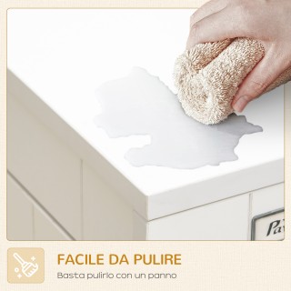 PawHut Σπιτάκι για Μεγάλα Σκύλους με 2 Κλειδωμένες Πόρτες και Πλενό...