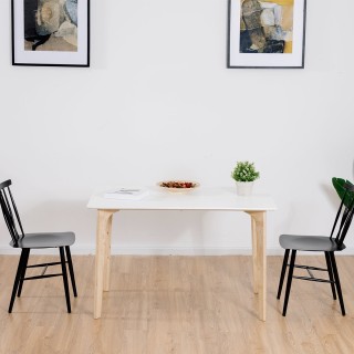 Costway Σετ 2 καρέκλες τραπεζαρίας από μέταλλο με ύψος καθίσματος 4... Costway Σετ 2 καρέκλες τραπεζαρίας από μέταλλο με ύψος καθίσματος 4...