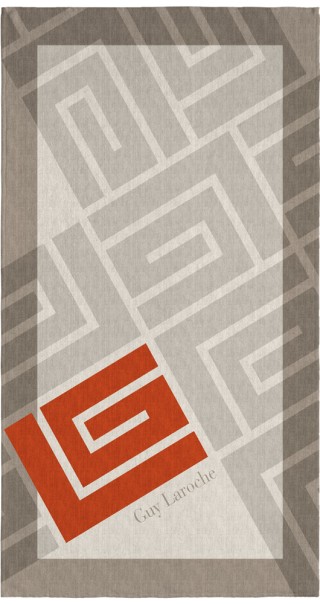 Guy Laroche Πετσέτα Θαλάσσης Velour Printed 2502/05 100x175- 113003...