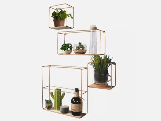 Σετ Μεταλλικά Ράφια 4 τμχ. Modern Spirit 54822 Σετ Μεταλλικά Ράφια 4 τμχ. Modern Spirit 54822