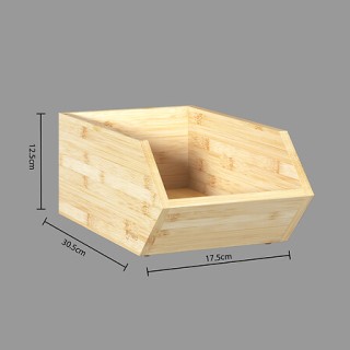 Οργανωτής από Μπαμπού με Συρόμενο Μηχανισμό 30,5 x 17,5 x 12,5 cm 1...