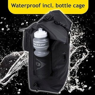 DUNLOP Αδιάβροχη Τσάντα 4 σε 1 για Πεζοπορία και Ποδήλατο 25L με Θή...