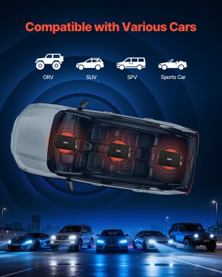 VEVOR Ενισχυτής Αυτοκινήτου 4-Κανάλια Bridgeable, Πολυκαναλικός Cla...