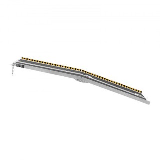 Φορητή Ράμπα Αμαξιδίου VEVOR, 8 ft, 800 lbs, Αντιολισθητική Αλουμιν...