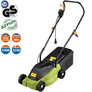 BAKAJI  Ηλεκτρική Χλοοκοπτική Μηχανή A5099 Κινητήρας 1000W Κουρευτι...