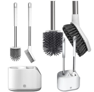 Σιλικονούχα Βούρτσα Τουαλέτας σετ WC 2 σε 1 5907451353264 Verk Group Σιλικονούχα Βούρτσα Τουαλέτας σετ WC 2 σε 1 5907451353264 Verk Group