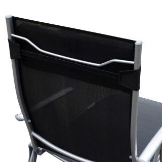 Outsunny Πτυσσόμενη Ξαπλώστρα Relax με Μαύρο Μαξιλάρι Κήπου 84B-184BK Outsunny Πτυσσόμενη Ξαπλώστρα Relax με Μαύρο Μαξιλάρι Κήπου 84B-184BK