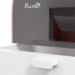 PawHut Κλειστό κουτί απορριμμάτων γάτας με φίλτρα, σέσουλα και δίσκ... PawHut Κλειστό κουτί απορριμμάτων γάτας με φίλτρα, σέσουλα και δίσκ...