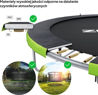 Τραμπολίνο Κήπου JumpPro PREMIUM 252 cm με Εσωτερικό Δίχτυ Μαύρο -... Τραμπολίνο Κήπου JumpPro PREMIUM 252 cm με Εσωτερικό Δίχτυ Μαύρο -...