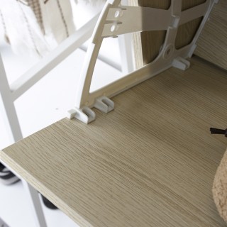 BAKAJI Ντουλάπα παπουτσιών 4 φύλλων με ράφια διπλού βάθους με λαβή... BAKAJI Ντουλάπα παπουτσιών 4 φύλλων με ράφια διπλού βάθους με λαβή...