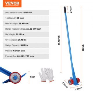 VEVOR Εργαλείο Αποσυναρμολόγησης Παλετών, 60 Λαβή, 8818 lbs, Χάλυβα... VEVOR Εργαλείο Αποσυναρμολόγησης Παλετών, 60 Λαβή, 8818 lbs, Χάλυβα...