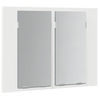 vidaXL Καθρέφτης Μπάνιου με Ντουλάπι LED Λευκός 60x12x45 εκ. Ακρυλι... vidaXL Καθρέφτης Μπάνιου με Ντουλάπι LED Λευκός 60x12x45 εκ. Ακρυλι...