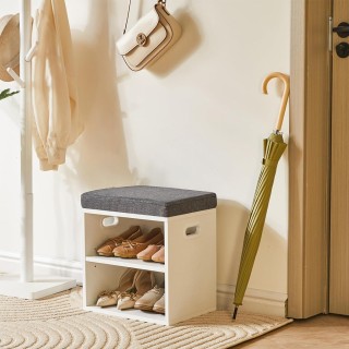 BAKAJI Λευκός Πάγκος Υποδοχής με Μαξιλαρωτή Επένδυση και Ράφι 44 x ... BAKAJI Λευκός Πάγκος Υποδοχής με Μαξιλαρωτή Επένδυση και Ράφι 44 x ...