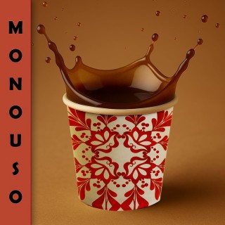 Shally Dogan 2000 Μονόχρηστα Ποτηράκια Καφέ με Διακόσμηση Μαϊολ...