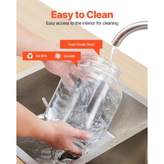 VEVOR Διανομέας Ποτών 3.8L Γυάλινος με Βάση 3 Τεμάχια για Πάρτι YLF... VEVOR Διανομέας Ποτών 3.8L Γυάλινος με Βάση 3 Τεμάχια για Πάρτι YLF...