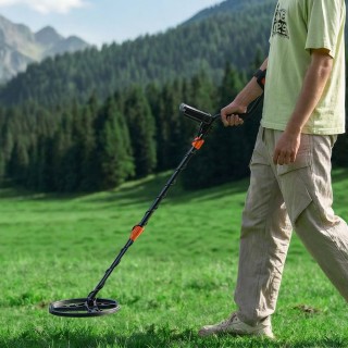 VEVOR Ανιχνευτής Μετάλλων Ενηλίκων 254mm, Υψηλής Ακρίβειας Χρυσός Α...