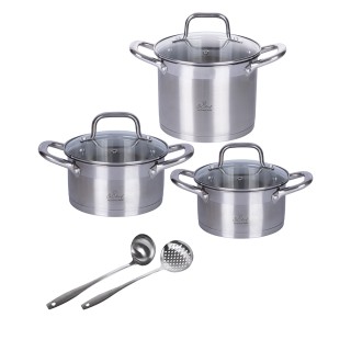 Galileo Σετ Μαγειρικών Σκευών 8 τεμαχίων από ανοξείδωτο ατσάλι 180 ... Galileo Σετ Μαγειρικών Σκευών 8 τεμαχίων από ανοξείδωτο ατσάλι 180 ...