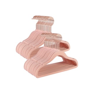 SONGMICS Σετ 50 Βελούδινων Παιδικών Κρεμαστρών Ανοιχτό Ροζ, 28 x 0.... SONGMICS Σετ 50 Βελούδινων Παιδικών Κρεμαστρών Ανοιχτό Ροζ, 28 x 0....