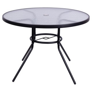 Galileo Στρογγυλό τραπέζι εξωτερικού χώρου 100 εκ από ανθρακοχάλυβα...