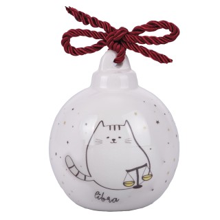 Villa dEste Home Χριστουγεννιάτικη Κεραμική Μπάλα Ζωδιακός Γάτος - ... Villa dEste Home Χριστουγεννιάτικη Κεραμική Μπάλα Ζωδιακός Γάτος - ...