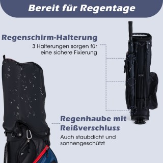 Costway Σετ Ανδρικών Μπλε Δεξιόχειρων Μπαστουνιών Γκολφ 11 Τεμαχίων... Costway Σετ Ανδρικών Μπλε Δεξιόχειρων Μπαστουνιών Γκολφ 11 Τεμαχίων...